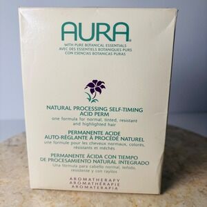 Vintage AURA Natural Processing Self-Timing Acid Perm‎ Zotos NOS Movie Prop